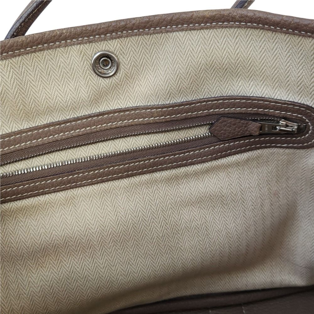 Hermes Garden Party TPM Negonda Handbag Etoupe — view 8