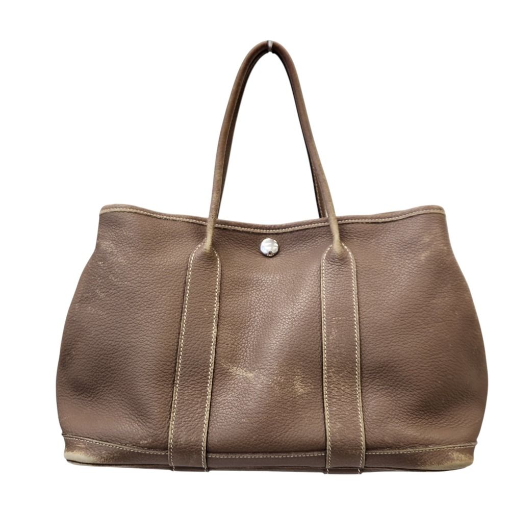 Hermes Garden Party TPM Negonda Handbag Etoupe — view 3
