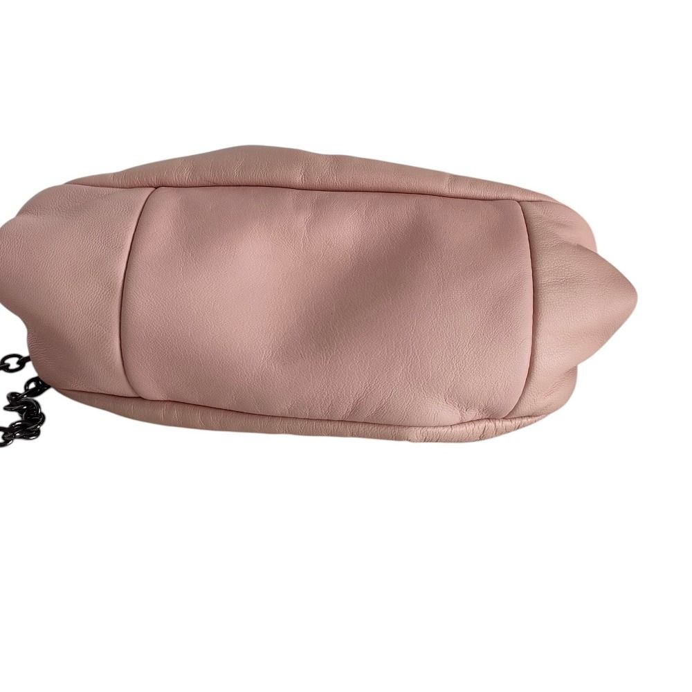 Max Mara Weekend Pasticcino Kiss Lock Chain Shoulder Pouch Pink — view 5
