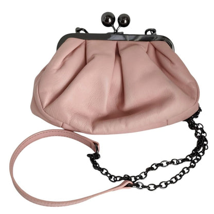 Max Mara Weekend Pasticcino Kiss Lock Chain Shoulder Pouch Pink — view 2