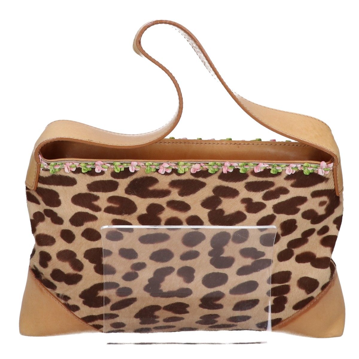 Dolce & Gabbana D&G Calf Hair Leopard Leather Handbag — view 3