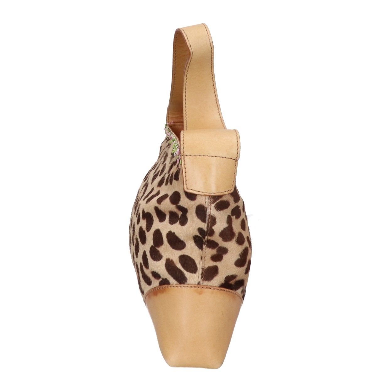 Dolce & Gabbana D&G Calf Hair Leopard Leather Handbag — view 4