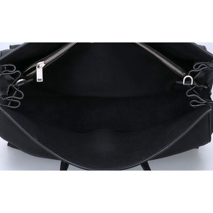 Saint Laurent Paris Gray Leather Sac de Jour Souple Large 2-Way Tote — view 6