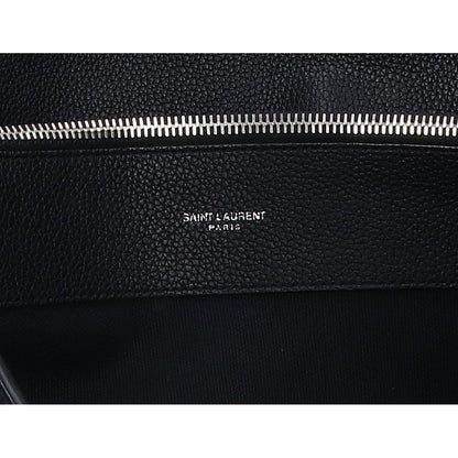Saint Laurent Paris Gray Leather Sac de Jour Souple Large 2-Way Tote — view 8