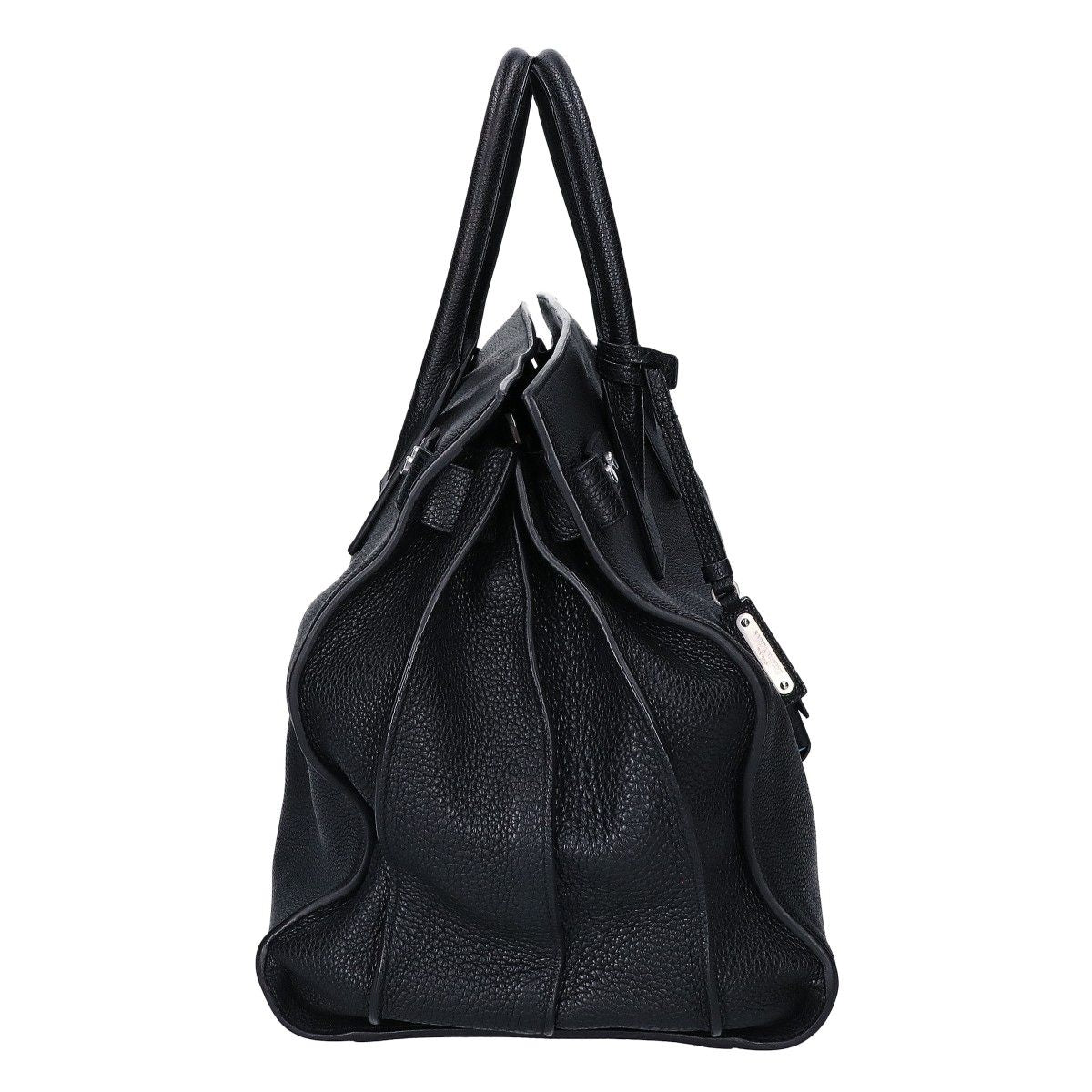 Saint Laurent Paris Gray Leather Sac de Jour Souple Large 2-Way Tote — view 4