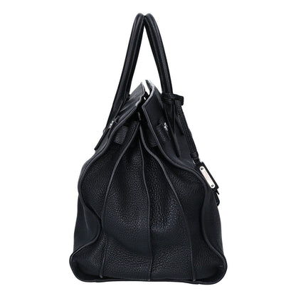 Saint Laurent Paris Gray Leather Sac de Jour Souple Large 2-Way Tote — view 4