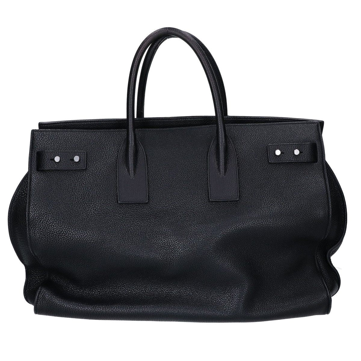 Saint Laurent Paris Gray Leather Sac de Jour Souple Large 2-Way Tote — view 3