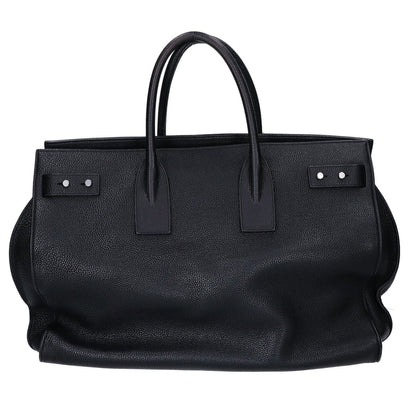 Saint Laurent Paris Gray Leather Sac de Jour Souple Large 2-Way Tote — view 3