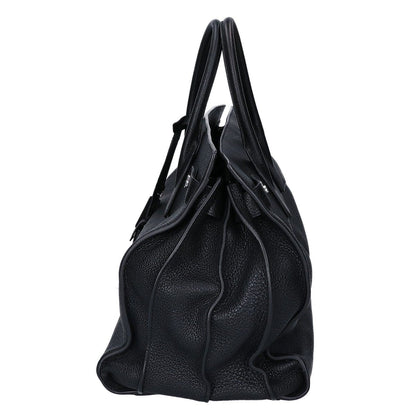Saint Laurent Paris Gray Leather Sac de Jour Souple Large 2-Way Tote — view 2