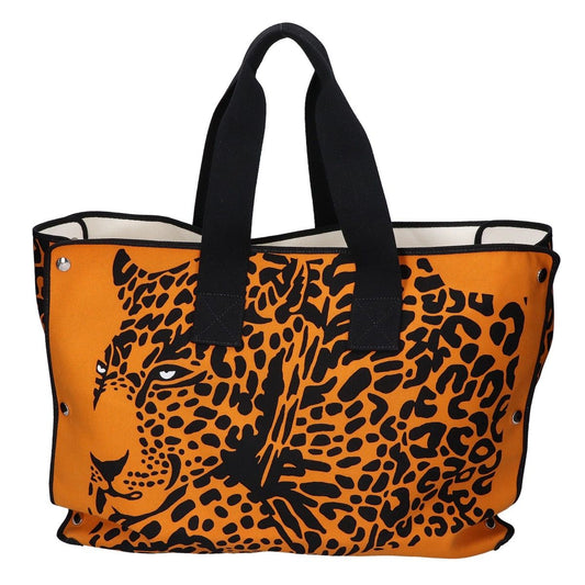 Hermes Leopard Foldable Beach Travel Bag