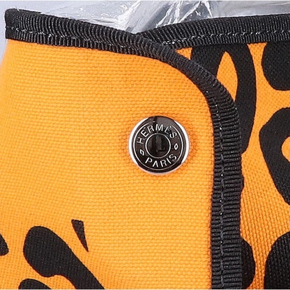 Hermes Leopard Foldable Beach Travel Bag — view 7