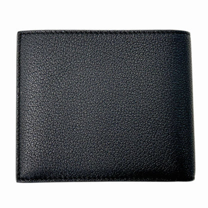 Balenciaga Wallet Bifold Leather Black Logo — view 2