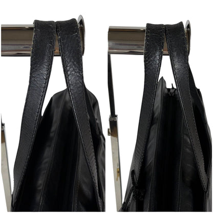 Loewe Anagram Logo Tote Bag Black Leather Padlock — view 6