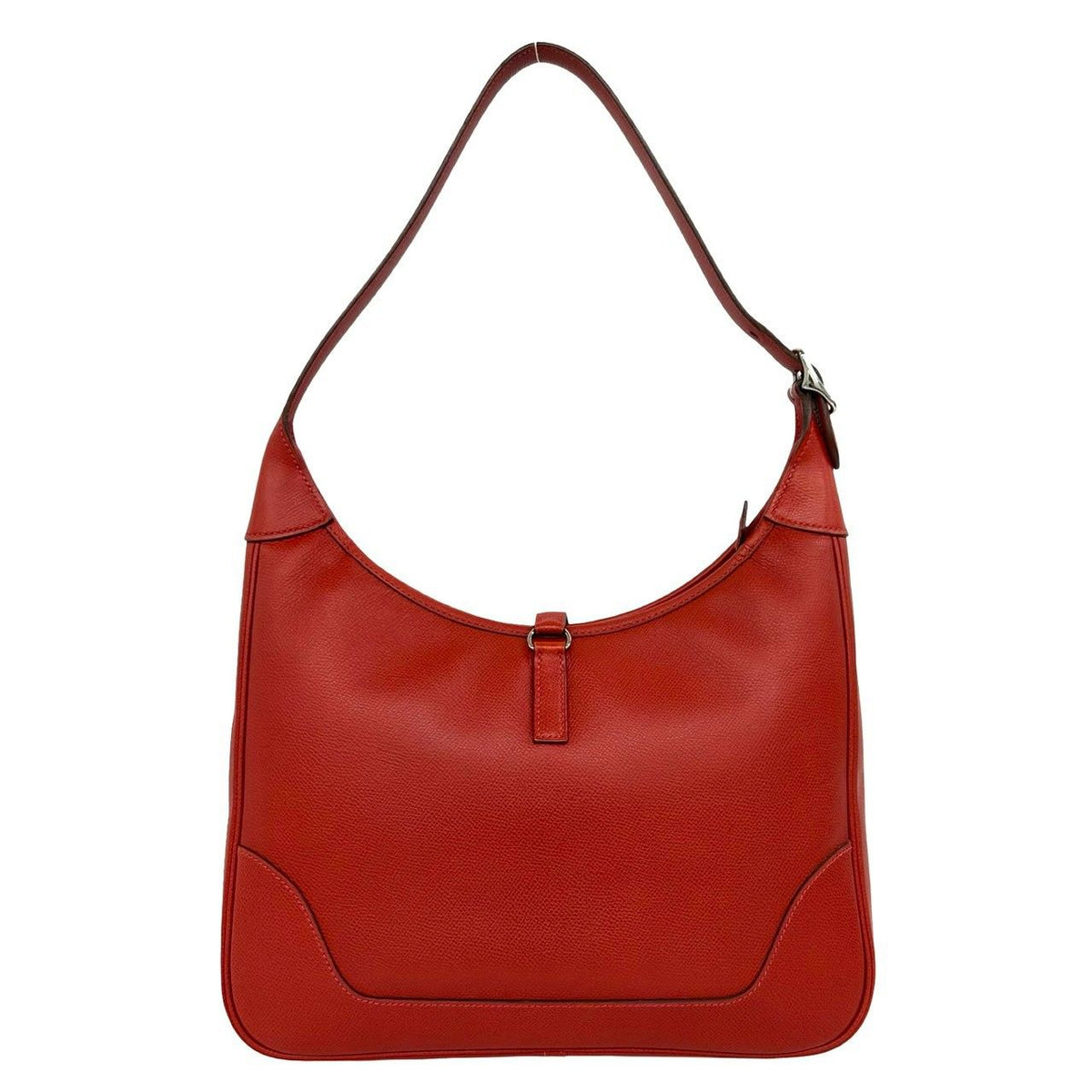 Hermes Trim 31 Veau Epsom Cicada Shoulder Bag Rouge — view 3