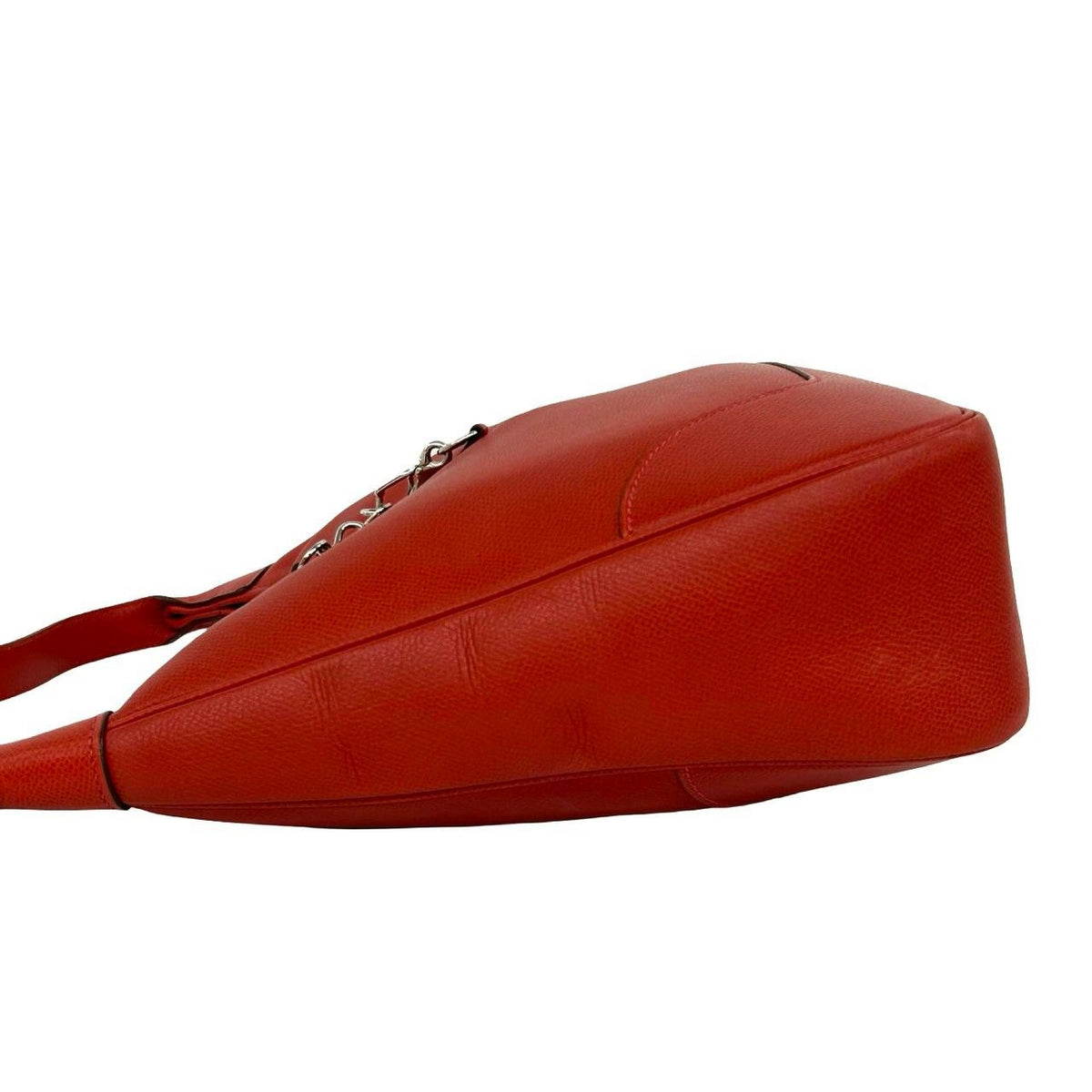 Hermes Trim 31 Veau Epsom Cicada Shoulder Bag Rouge — view 5
