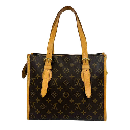 Louis Vuitton Popincourt Monogram Leather Shoulder Bag Tote Brown — view 3