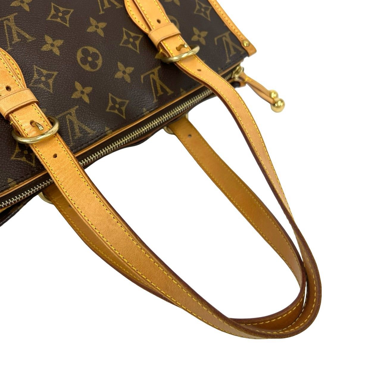 Louis Vuitton Popincourt Monogram Leather Shoulder Bag Tote Brown — view 4