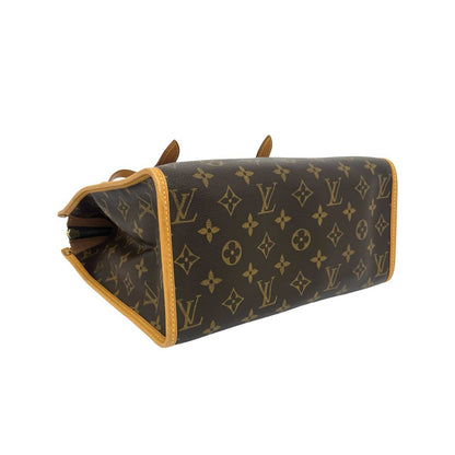Louis Vuitton Popincourt Monogram Leather Shoulder Bag Tote Brown — view 7