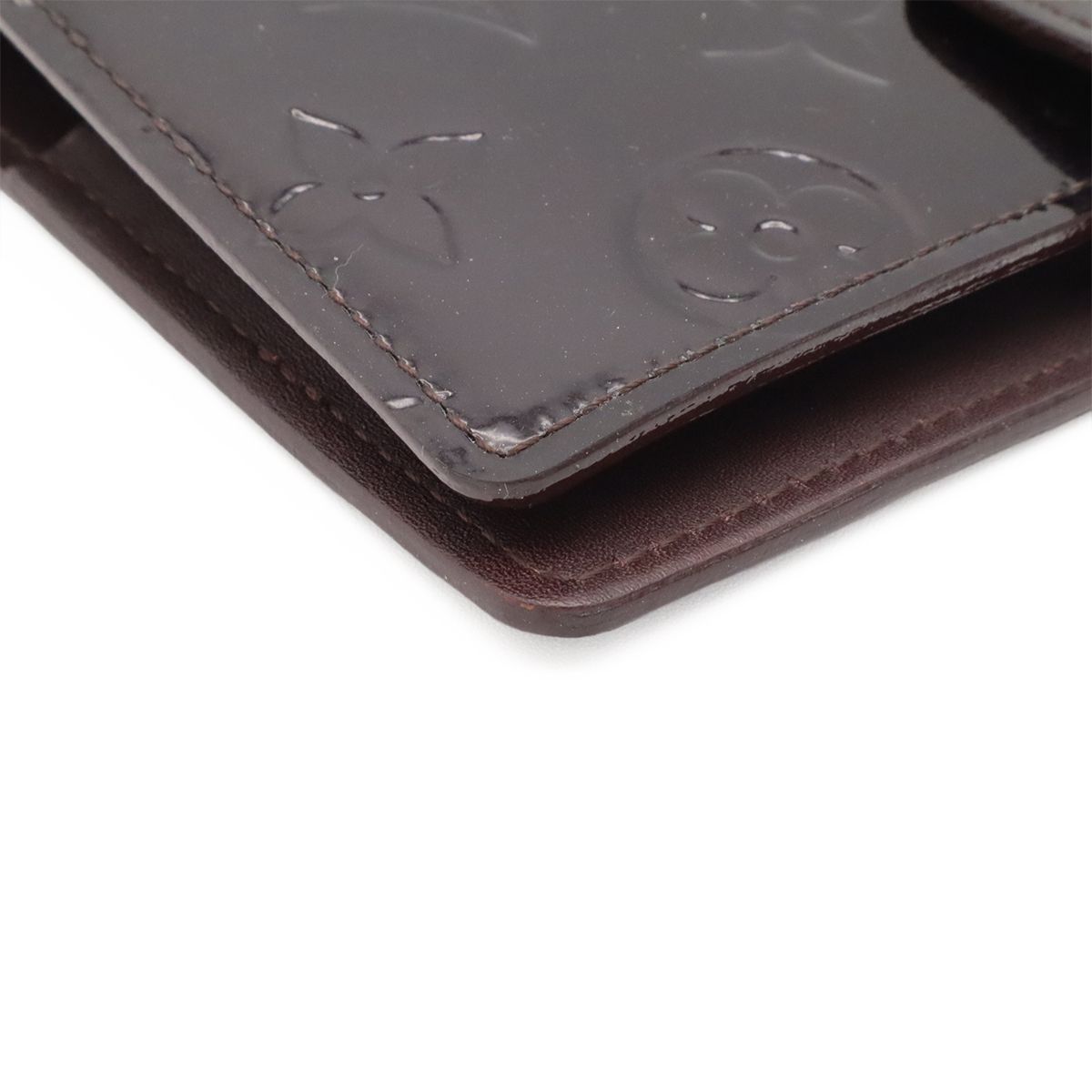 Louis Vuitton Monogram Vernis Agenda PM Notebook Cover Planner Enamel Calfskin — view 3