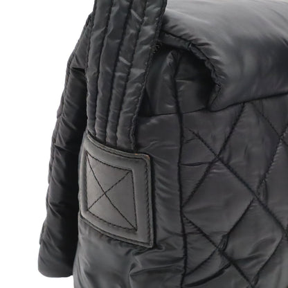 Chanel Coco Cocoon Quilted Small Messenger Shoulder Bag Crossbody Nylon Leather — view 4