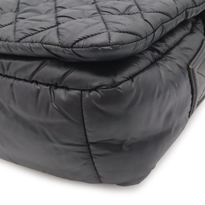 Chanel Coco Cocoon Quilted Small Messenger Shoulder Bag Crossbody Nylon Leather — view 3