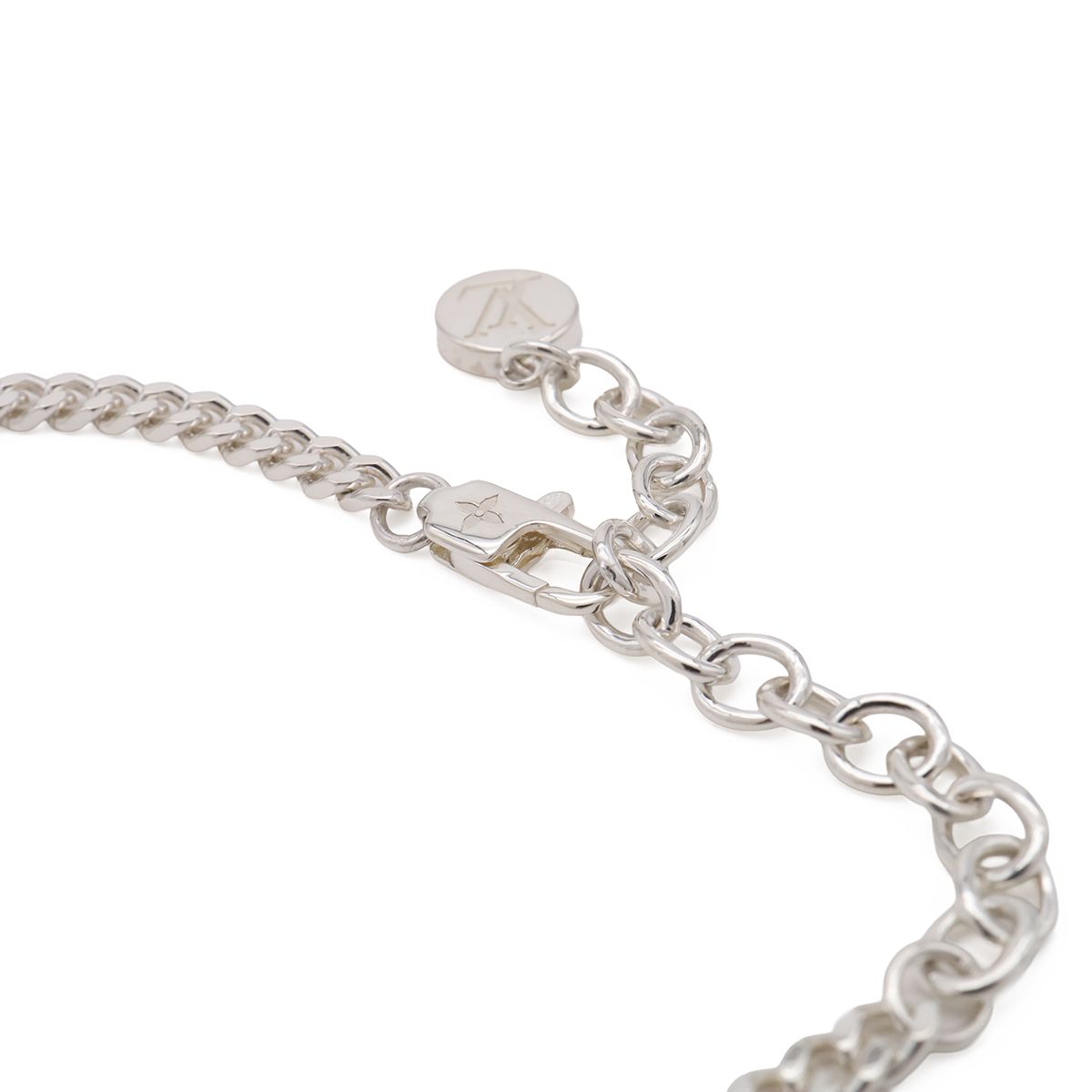 Louis Vuitton Bracelet LV Spike Silver Necklace — view 4