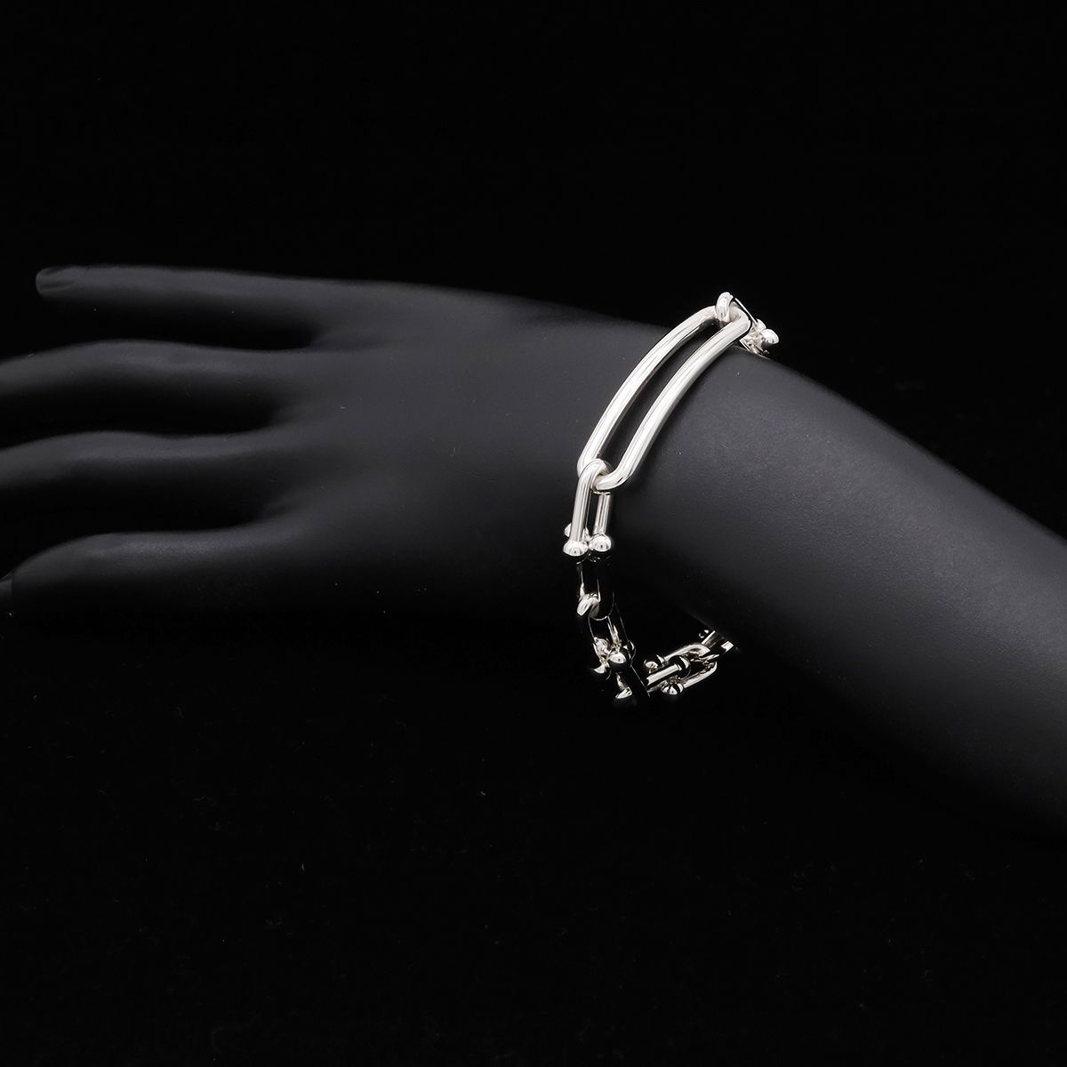 Tiffany & Co HardWear Medium Link Bracelet Sterling Silver — view 6