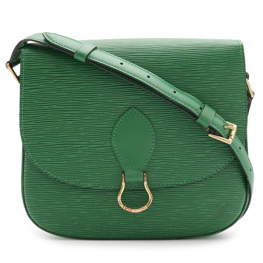 Louis Vuitton Epi Saint-cloud GM Shoulder Bag Crossbody Green