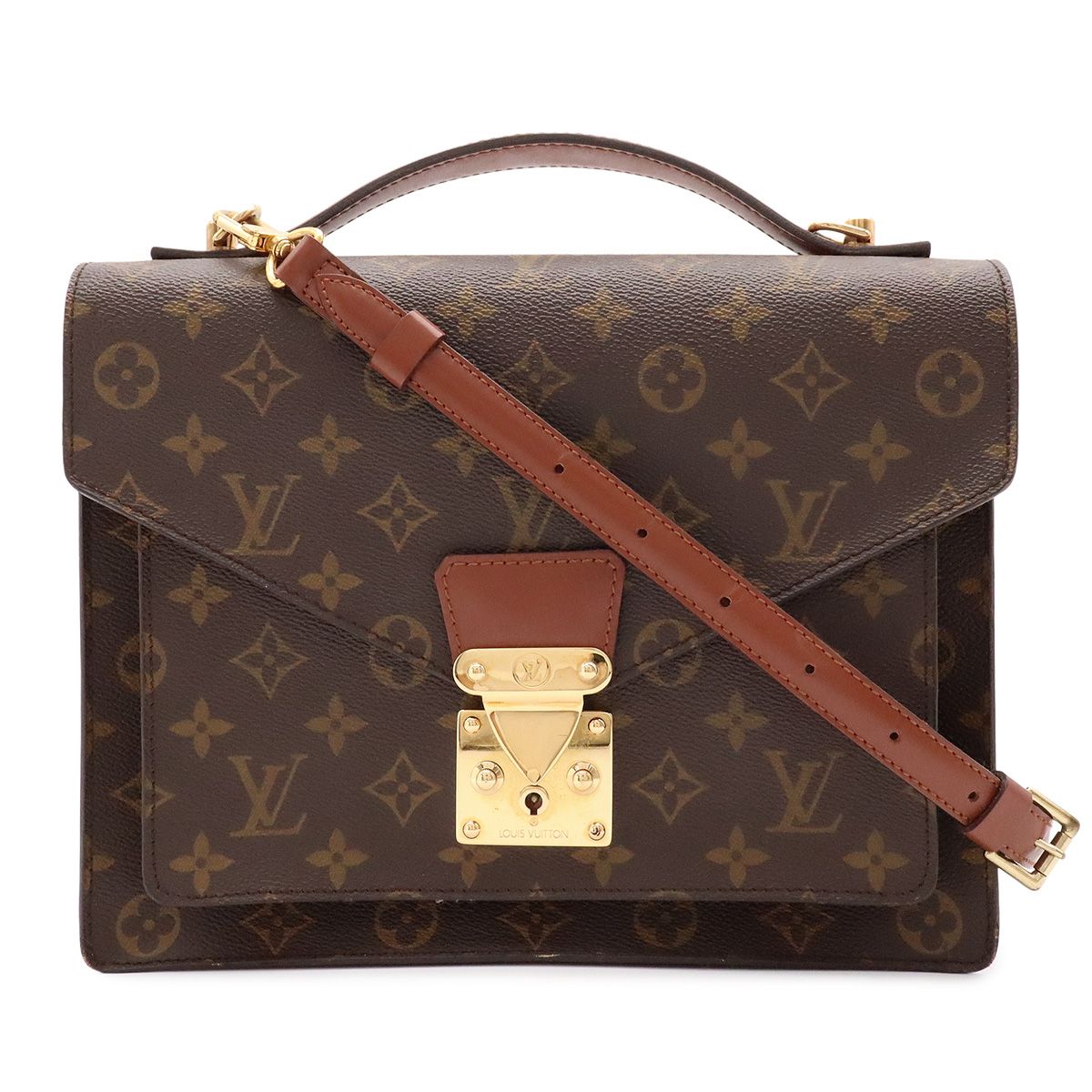 Louis Vuitton Monogram Monceau 28 Second Business 2-Way Shoulder Bag
