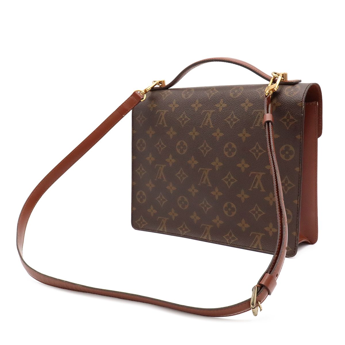 Louis Vuitton Monogram Monceau 28 Second Business 2-Way Shoulder Bag — view 2