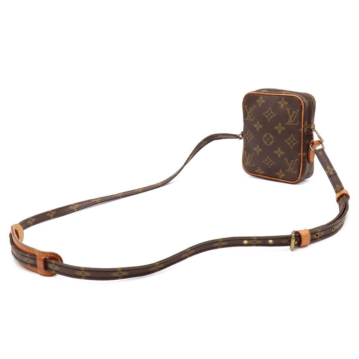 Louis Vuitton Monogram Mini Danube Shoulder Bag Crossbody Pochette — view 2