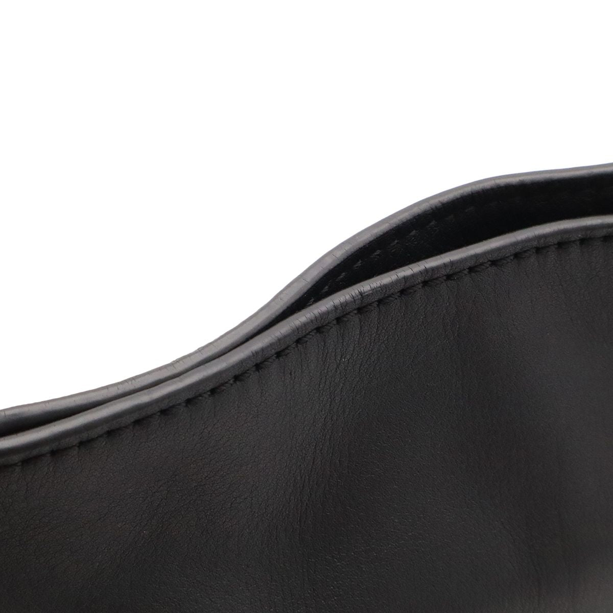 Loewe Flamenco Anagram Donut Chain Shoulder Bag Nappa Leather Black Gold — view 6