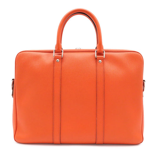 Louis Vuitton Taiga PDV Porte Documents Voyage PM Business Bag Orange