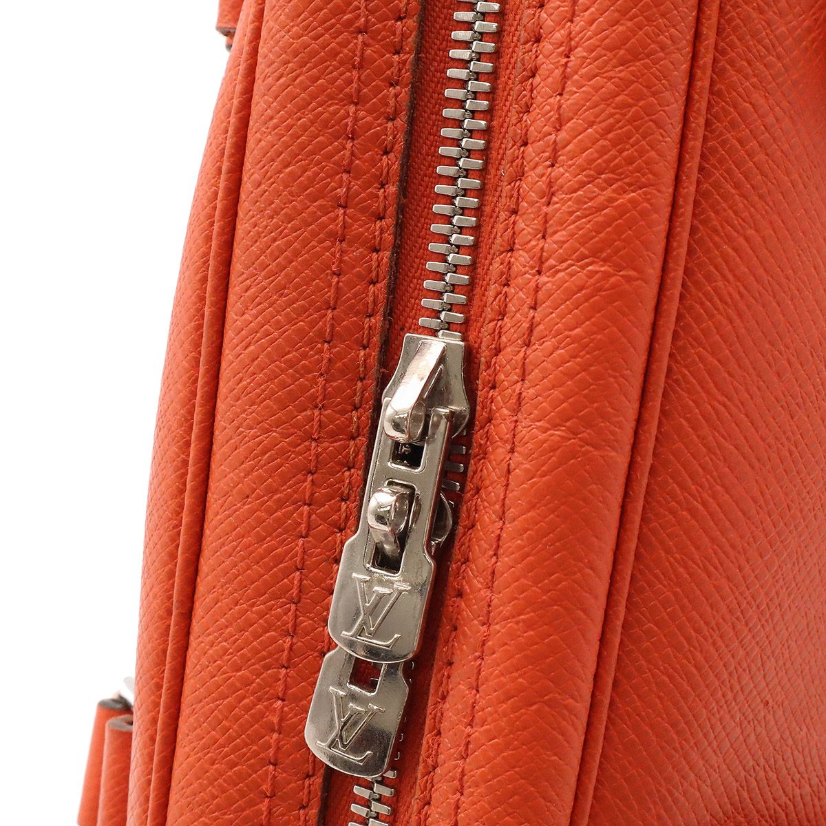 Louis Vuitton Taiga PDV Porte Documents Voyage PM Business Bag Orange — view 5