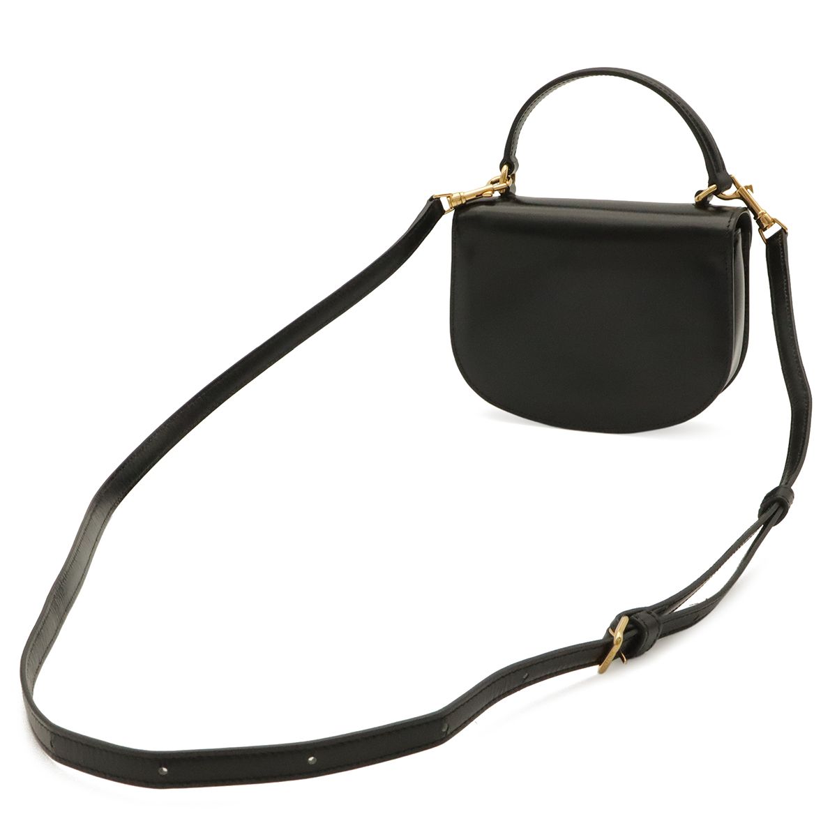 Celine Triomphe Mini Besace Clair Shoulder Bag Pochette Crossbody Calfskin — view 2