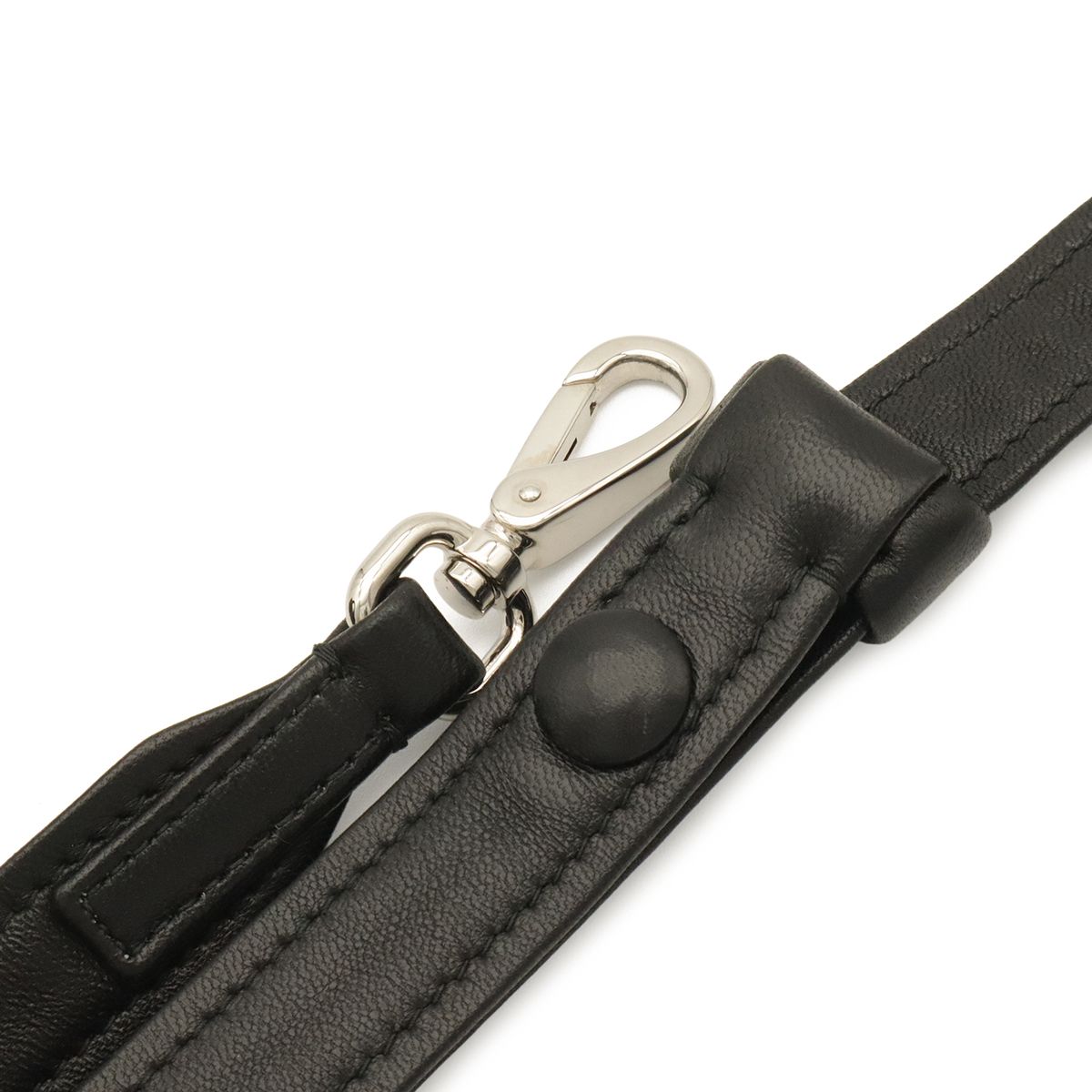 Prada Mini Bag 2-Way Crossbody Nappa Leather Nero Black Silver — view 5