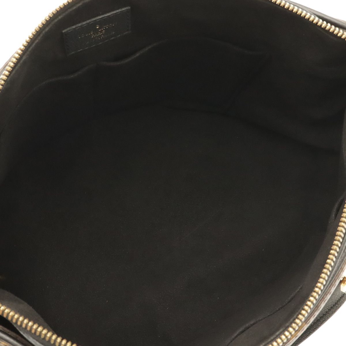 Louis Vuitton Monogram Pallas Tote 2-Way Shoulder Noir Black Gold — view 7