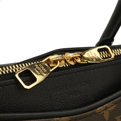 Louis Vuitton Monogram Pallas Tote 2-Way Shoulder Noir Black Gold — view 6