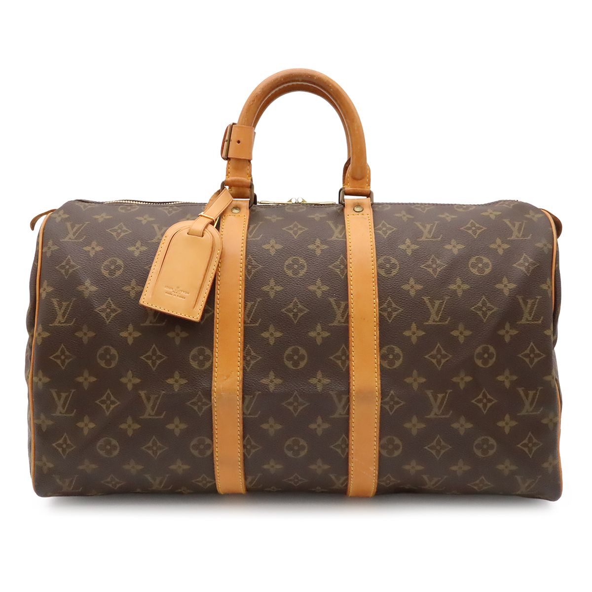 Louis Vuitton Monogram Keepall 45 Boston Bag Purse