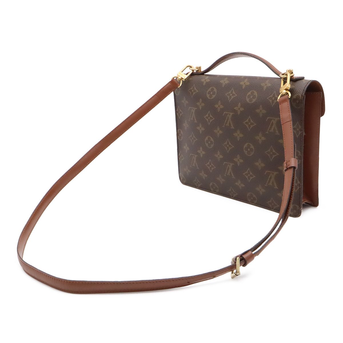 Louis Vuitton Monogram Monceau 26 Clutch 2-Way — view 2