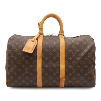 Louis Vuitton Monogram Keepall 45 Boston Bag Purse