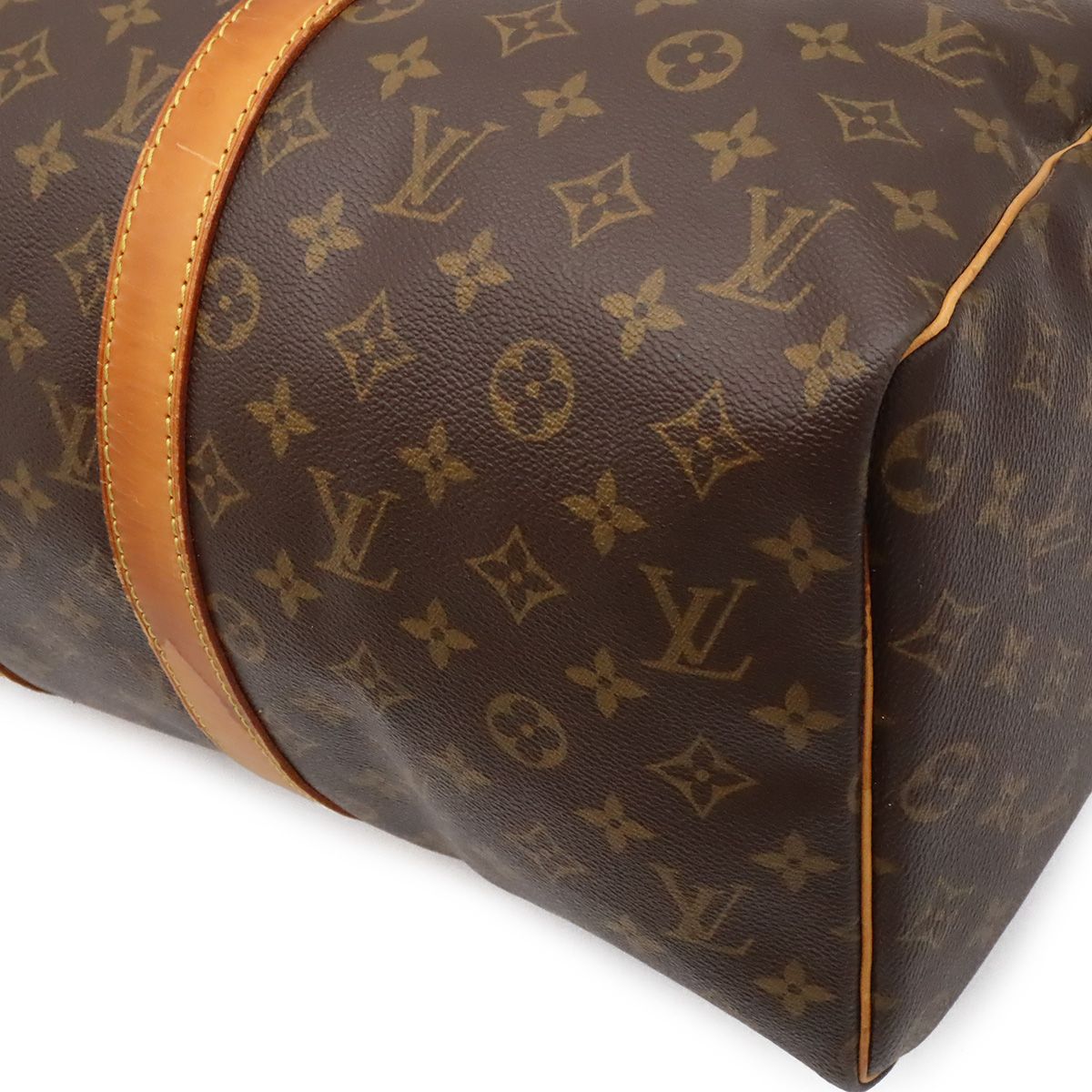 Louis Vuitton Monogram Keepall 45 Boston Bag Purse — view 3
