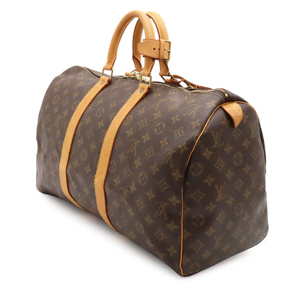 Louis Vuitton Monogram Keepall 45 Boston Bag Purse — view 2