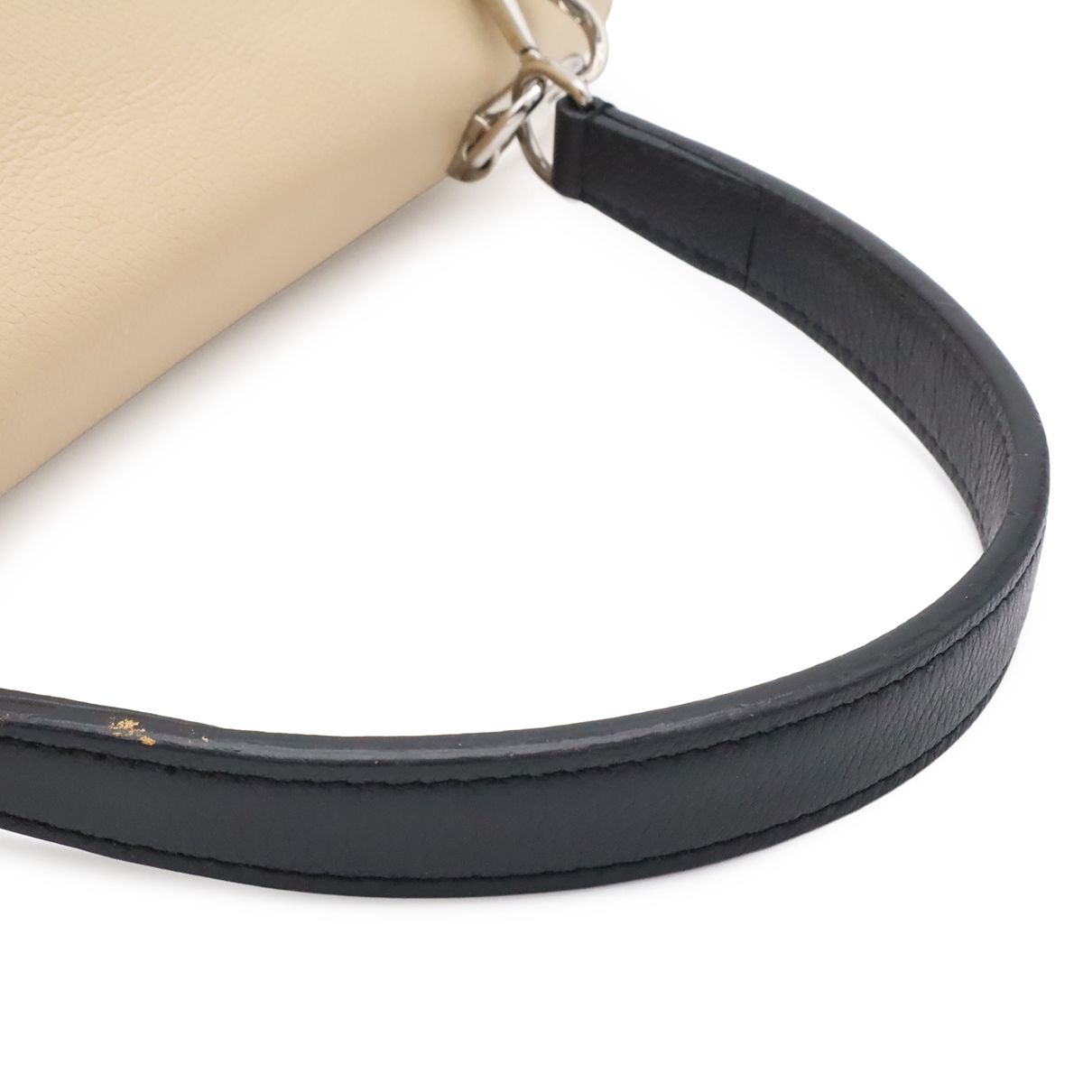 Louis Vuitton Lockme Cartable 2-Way Shoulder Bag Leather Vanille Noir Beige — view 4