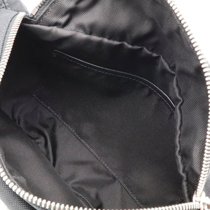Celine Medium Trekking Belt Bag Logo Crossbody Nylon Black White — view 7
