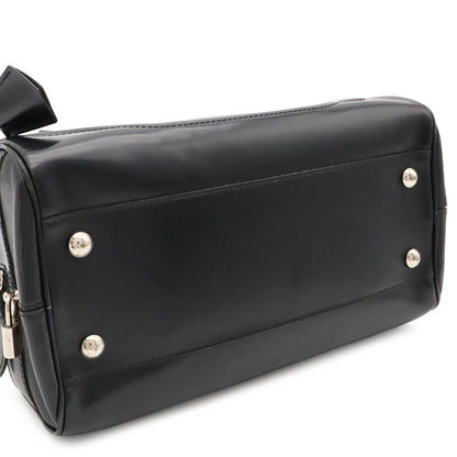 Louis Vuitton Epi Bowling Montaigne PM Mini Boston Bag Leather Noir Black — view 6