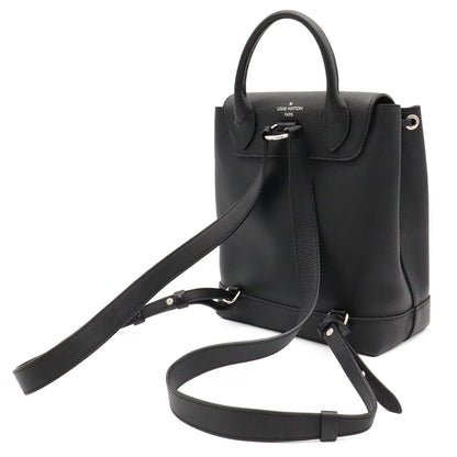 Louis Vuitton Lockme Backpack Turnlock Calfskin Noir Black Silver — view 2