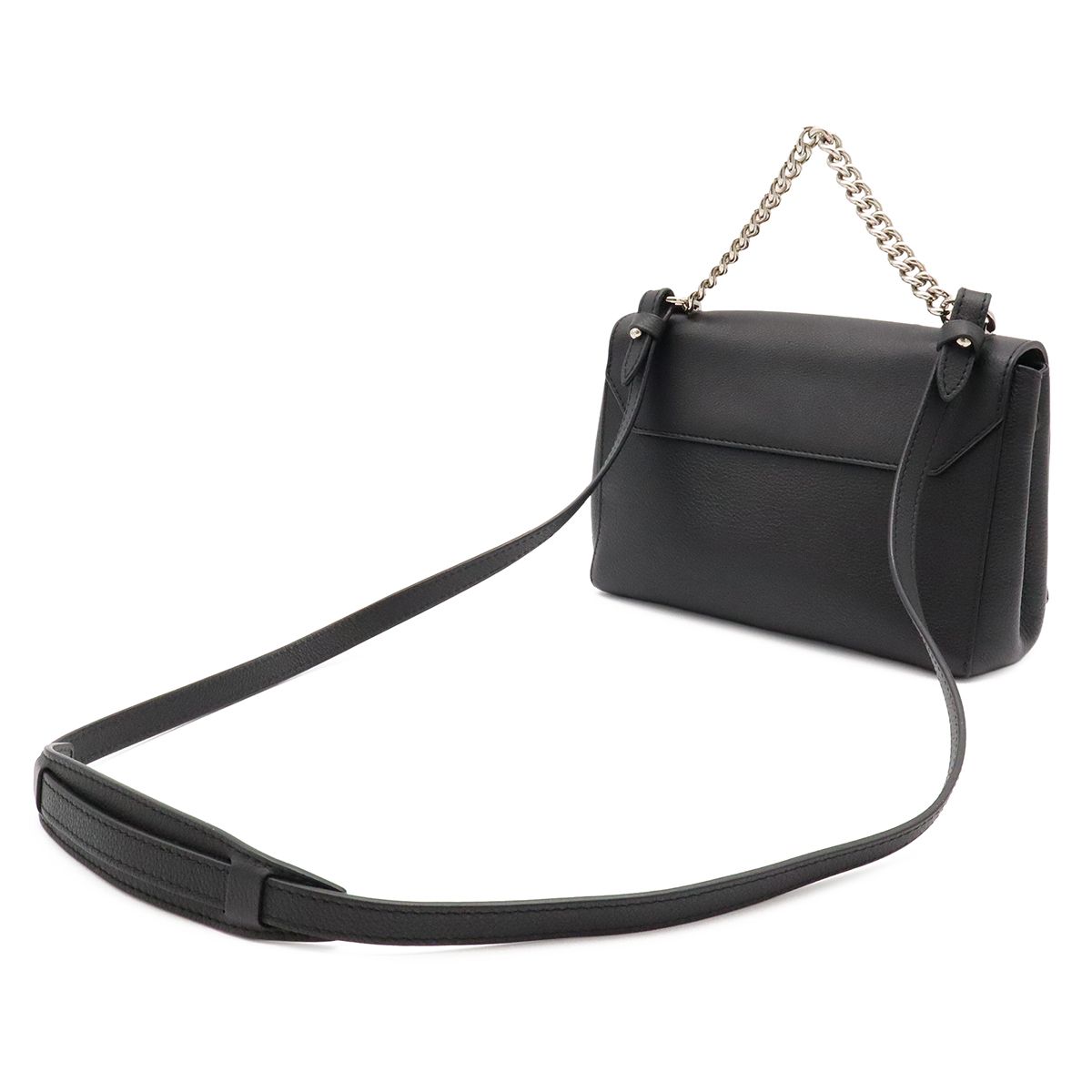 Louis Vuitton Lockme II 2 BB Shoulder Bag 2-Way Chain Handle Noir Black — view 2
