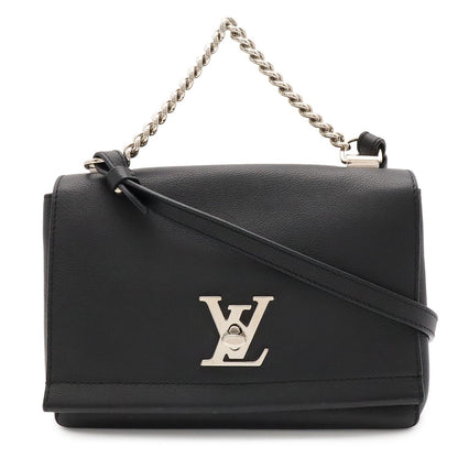 Louis Vuitton Lockme II 2 BB Shoulder Bag 2-Way Chain Handle Noir Black