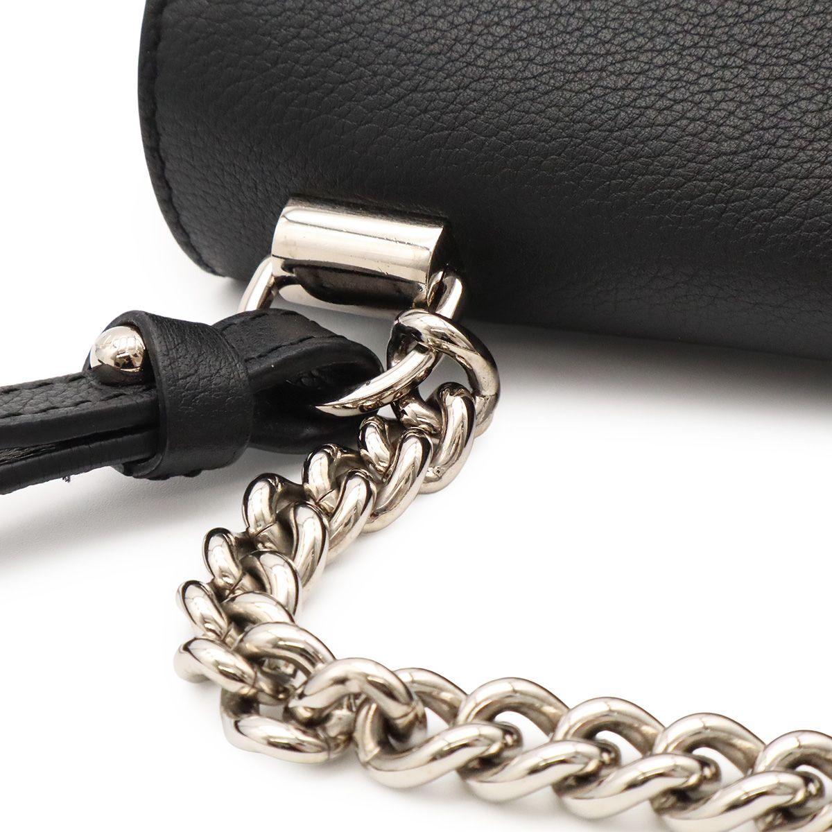 Louis Vuitton Lockme II 2 BB Shoulder Bag 2-Way Chain Handle Noir Black — view 4
